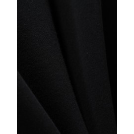 Plus Size Pisces Pattern Hoodie | Comfortable Fuzzy Sweatshirt with Zodiac Design, Printed with 
